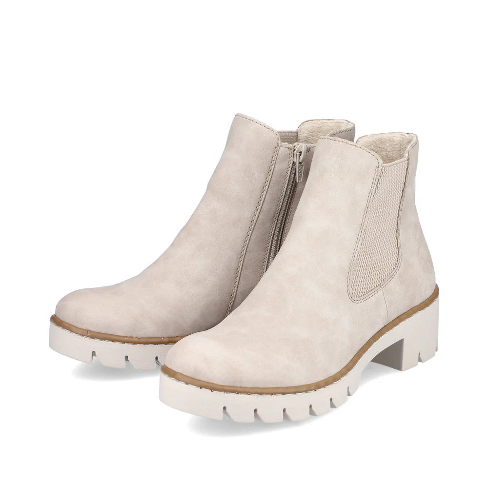 X5772-60 Beige Chelsea Side Zip