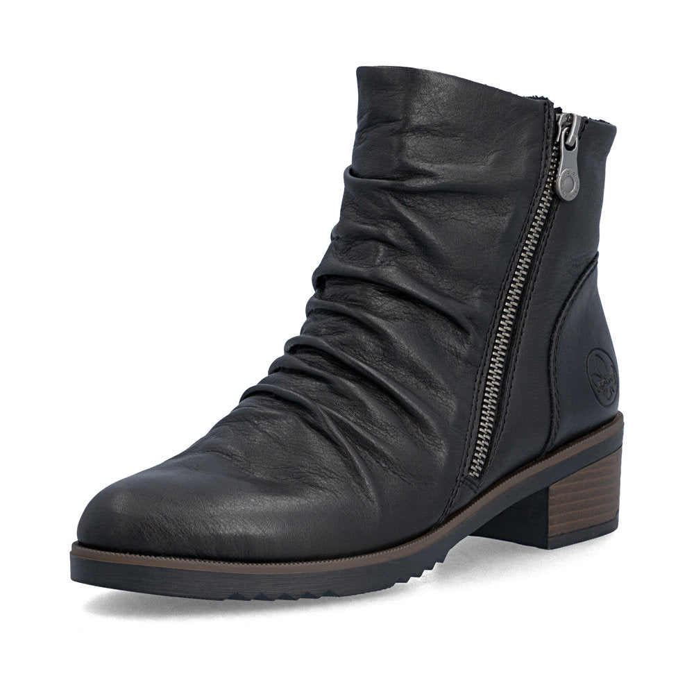 Y0556-00 Ankle Side Zip Black