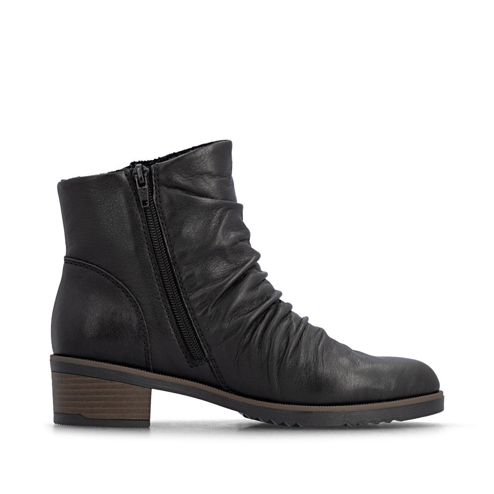 Y0556-00 Ankle Side Zip Black