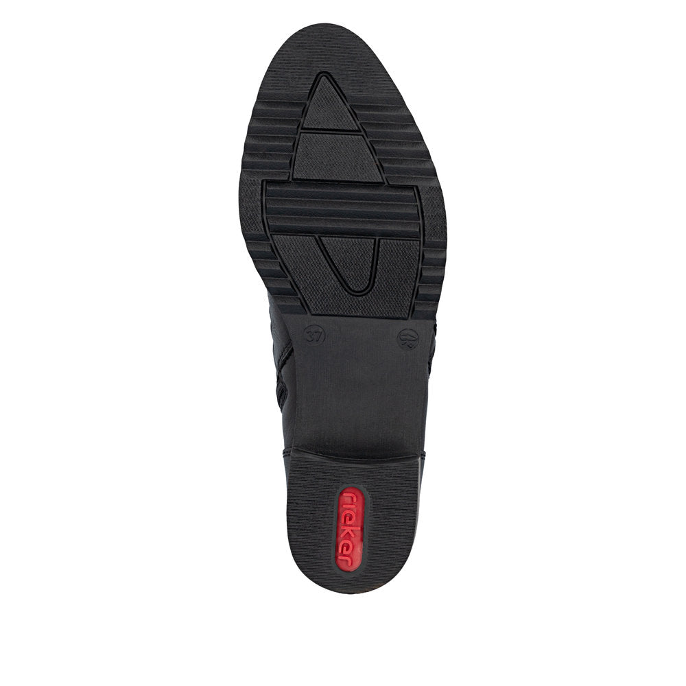 Y0556-00 Ankle Side Zip Black