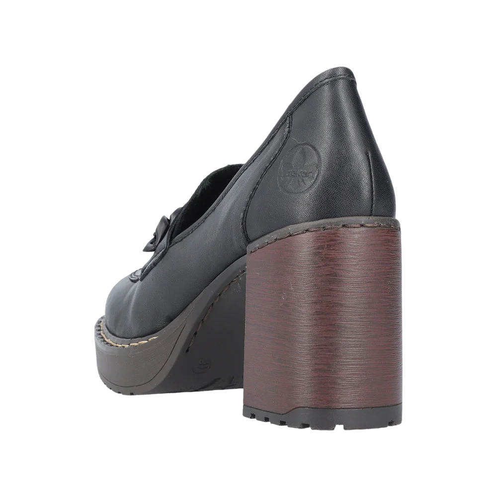 Y4150-00 Slip On Heel Black