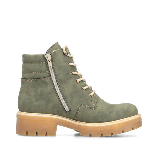 Y8120-54 Green Lace/Zip RTex
