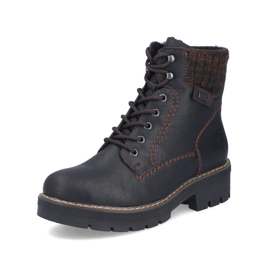 Y8130-00 Black Lace/Zip RTex