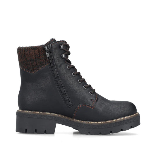 Y8130-00 Black Lace/Zip RTex