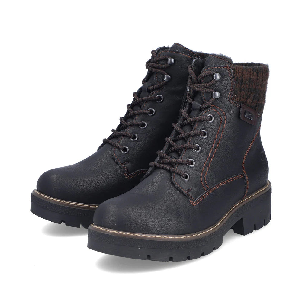 Y8130-00 Black Lace/Zip RTex