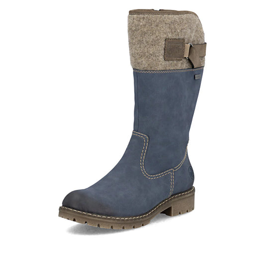 Y9190-12 Blue Cuff Side Zip RTex