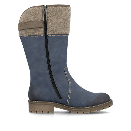 Y9190-12 Blue Cuff Side Zip RTex