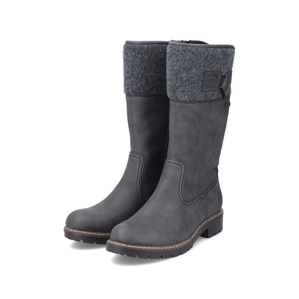Y9190-45 Grey Cuff Side Zip RTex