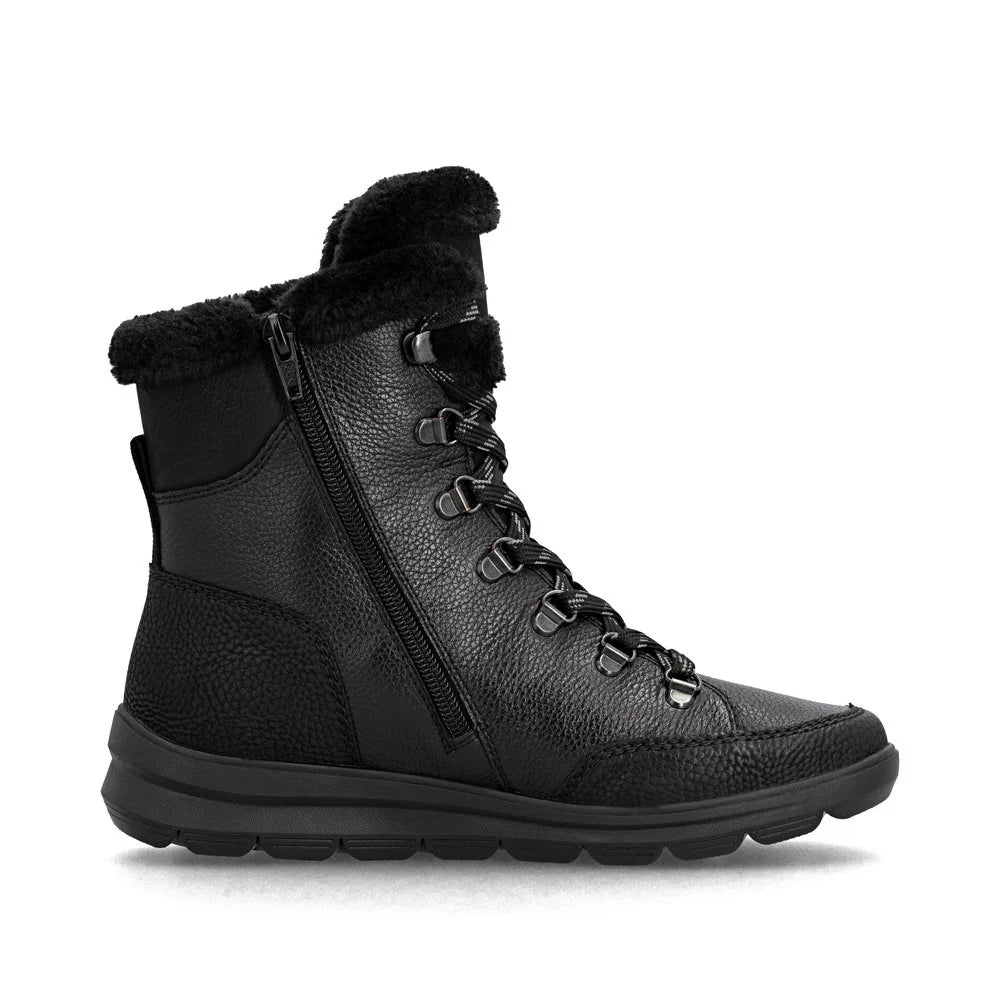 Z0000-00 Black Lace/Side Zip RTex