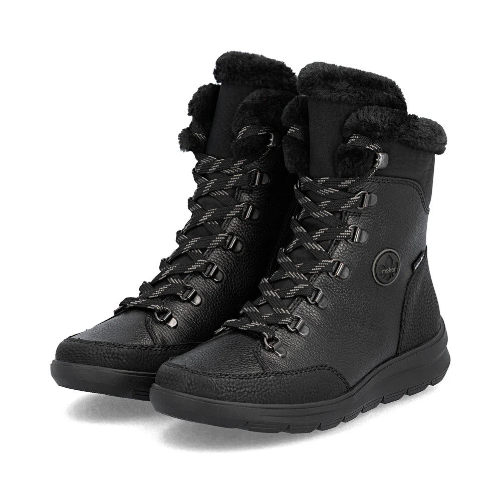 Z0000-00 Black Lace/Side Zip RTex