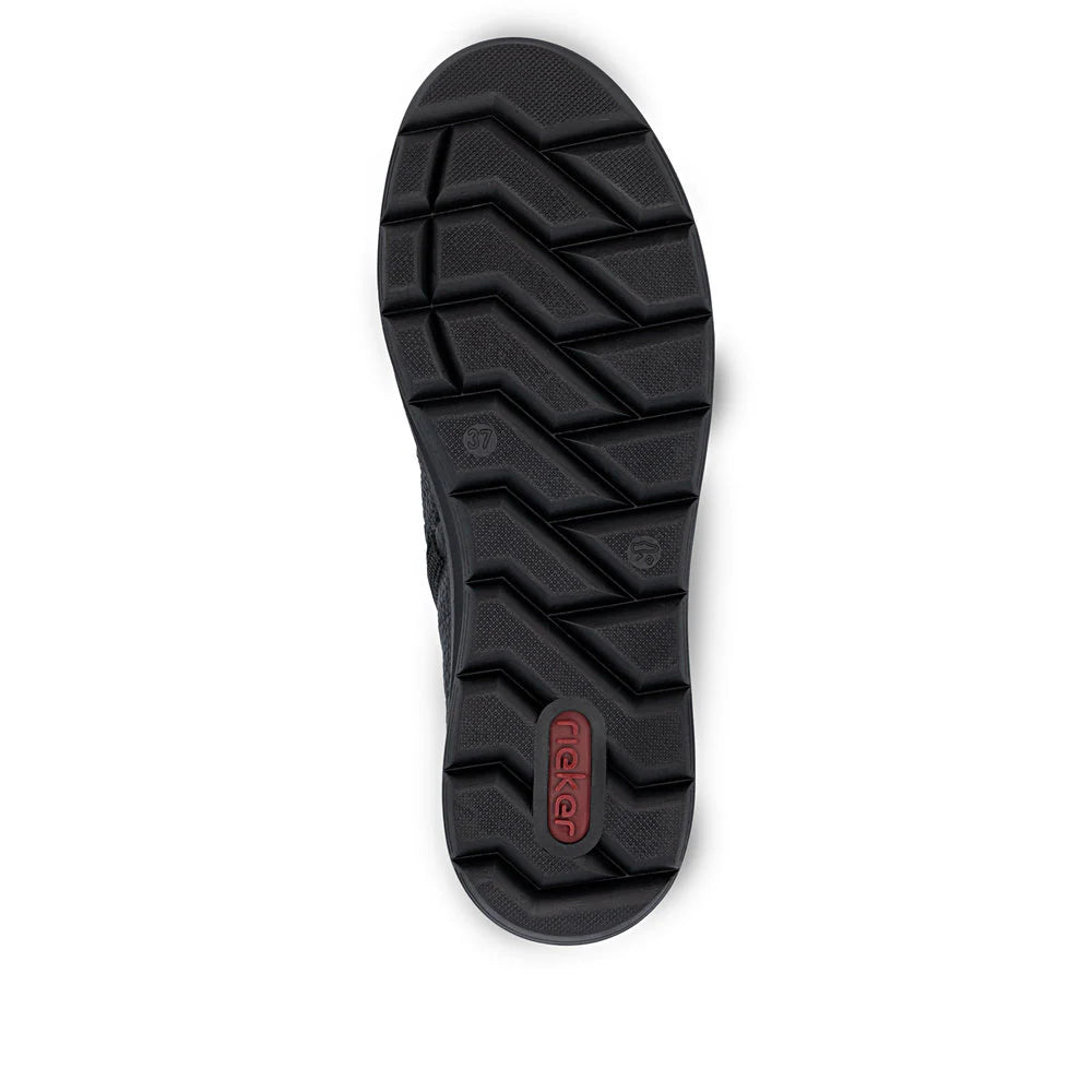 Z0056-00 Black Ankle Zip RTex