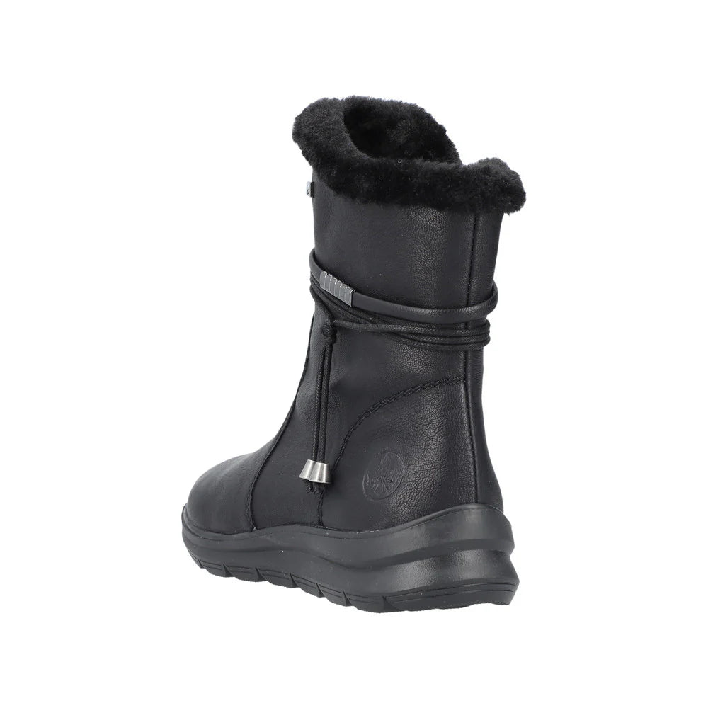 Z0070-00 Black Ankle Zip Lined RTex