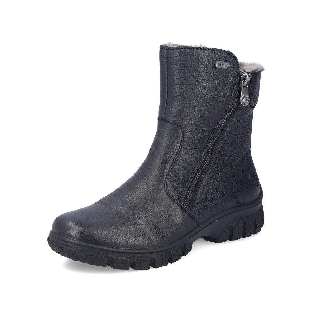 Z7263-00 Black Side Zip RTex