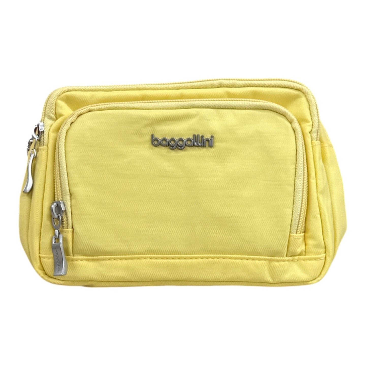 Triple Zip With Front Wallet Butter Yellow