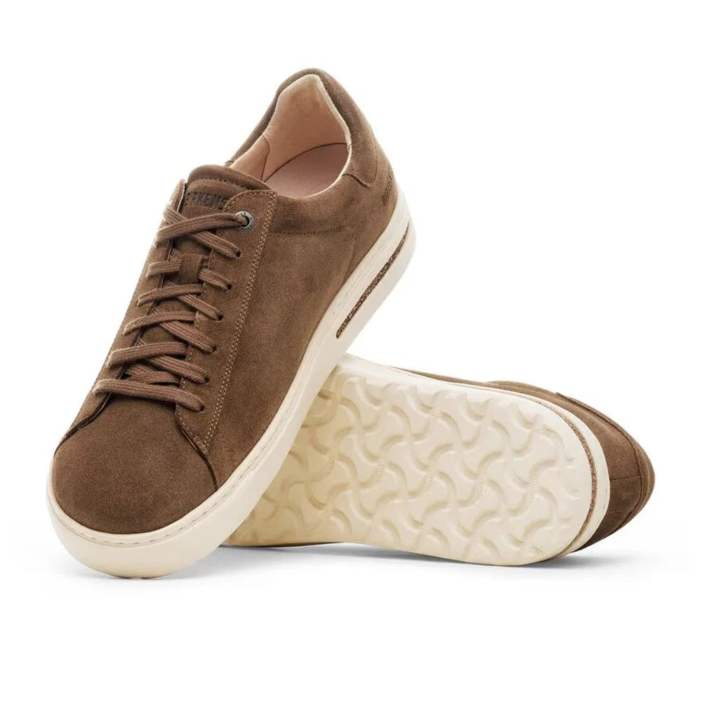 Bend Low Suede Leather Dark Tea Narrow