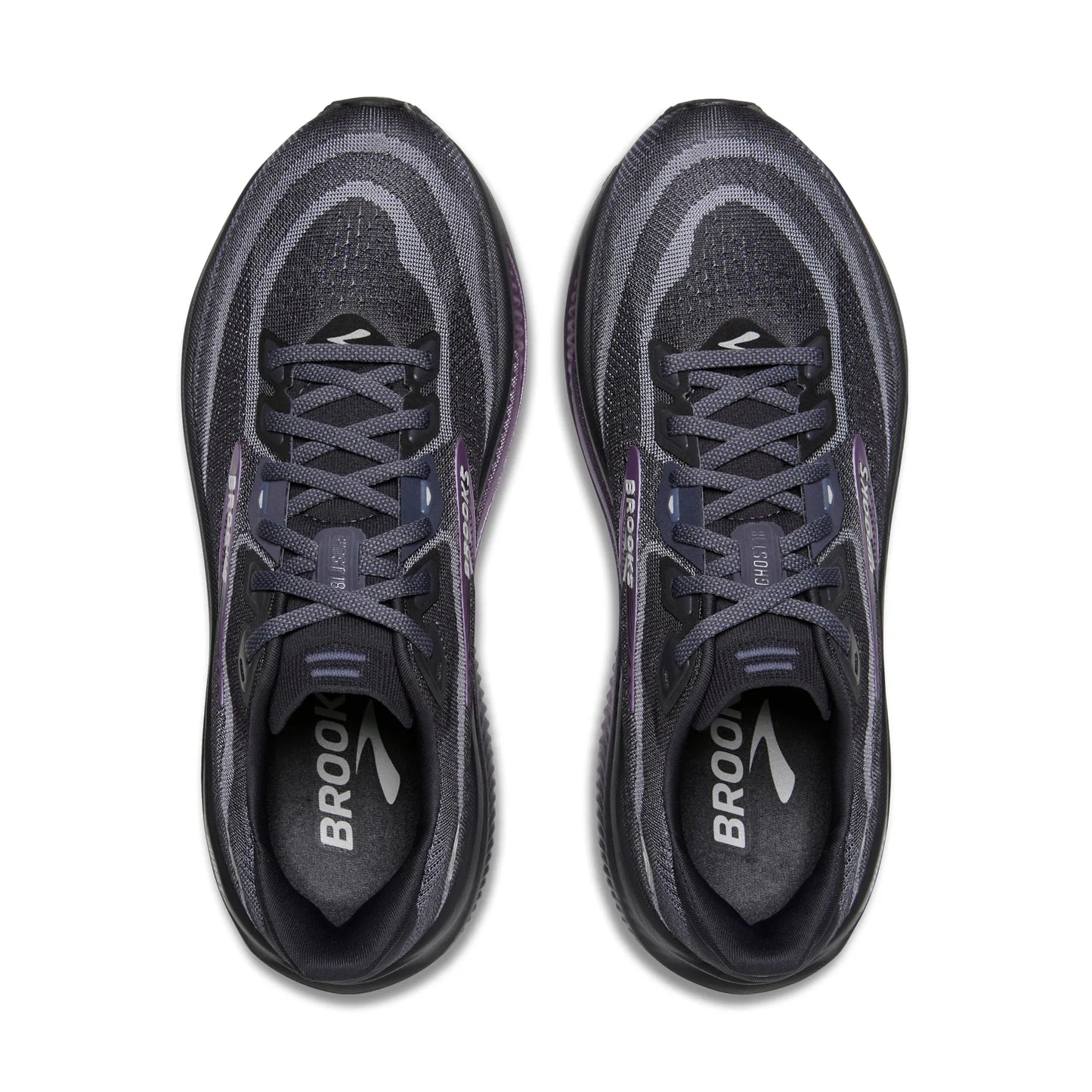 Women's Ghost 18 Ebony/Folkstone/Metallic (Neutral/Cushion)