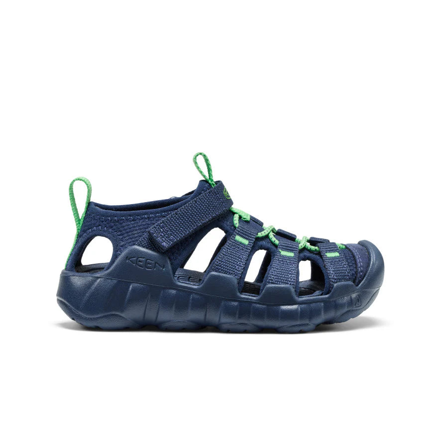 Little Kids' Hyperport H2 Sandal Naval Academy/Vibrant Green (8c-13c)