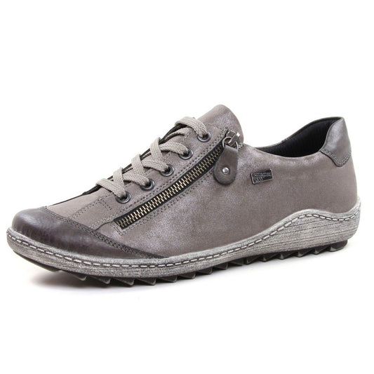 R1402-44 Grey Lace Side Zip RTex