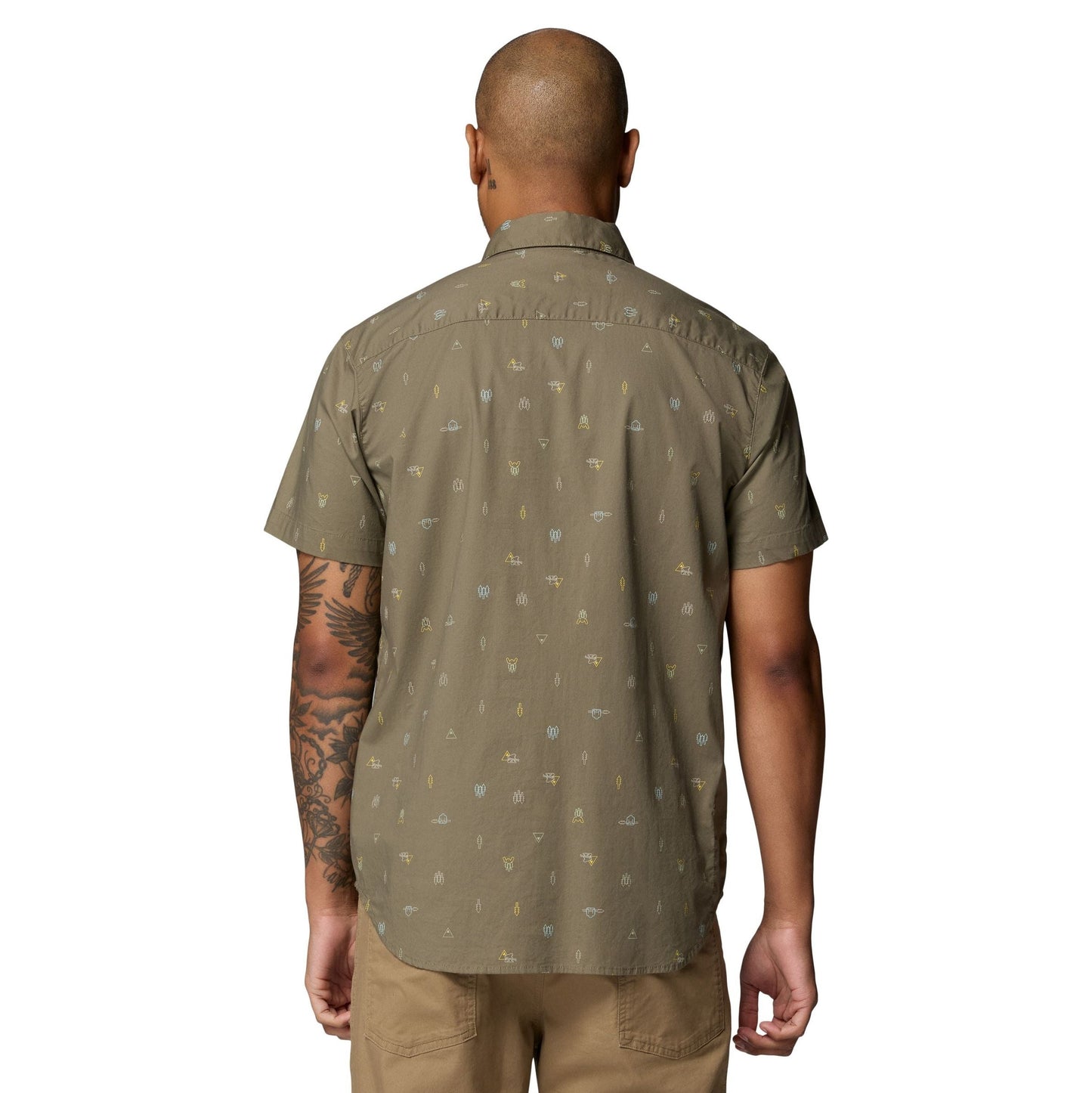 Men's Rapid Rivers Printed SS (Stone Green)