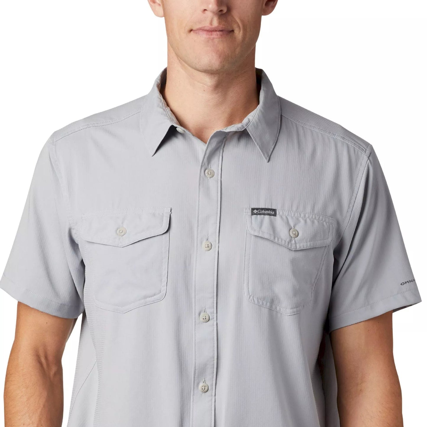 Men's Utilizer II Solid SS Shirt (Columbia Grey)