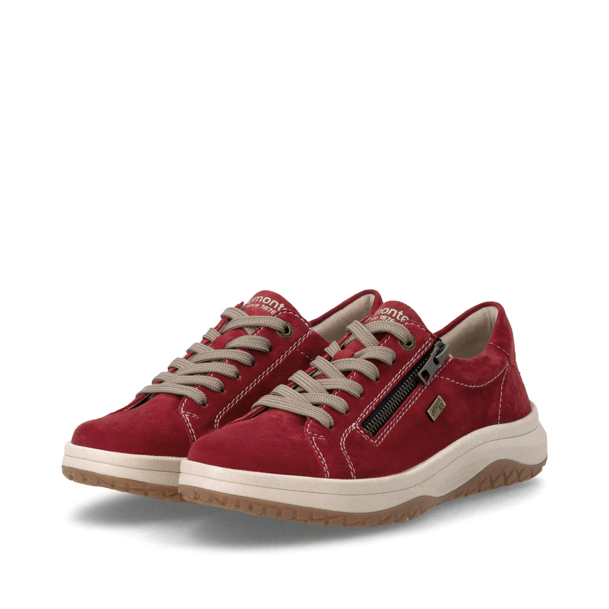 D3Q00-35 Red Lace/Side Zip RTex