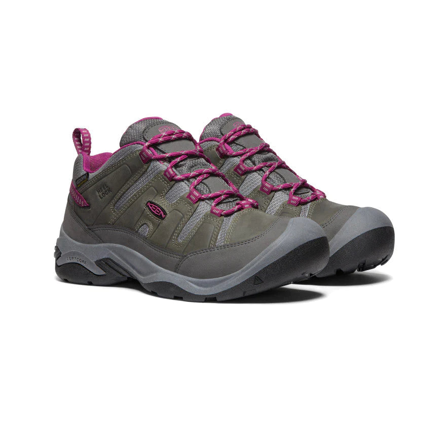 Women's Circadia Waterproof Steel Grey/Boysenberry