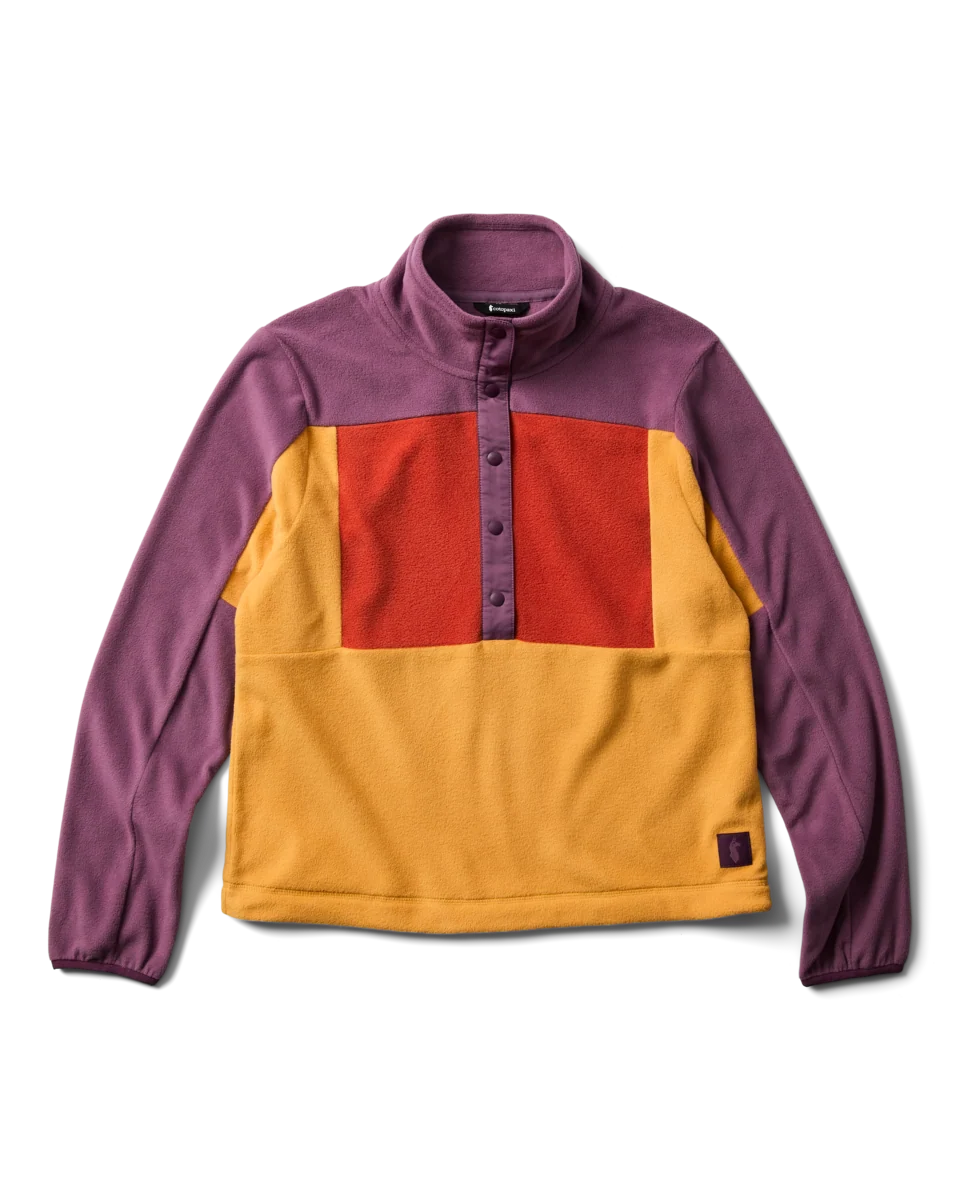 Women's Encima Fleece Pullover Mystic/Honeycomb