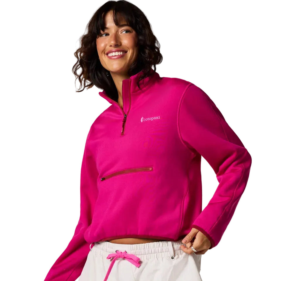 Women's Tempa Fleece Quarter Zip Pitaya