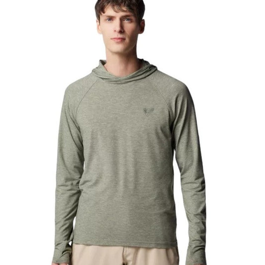 Men's PFG Unchartered Hoodie Cypress Heather