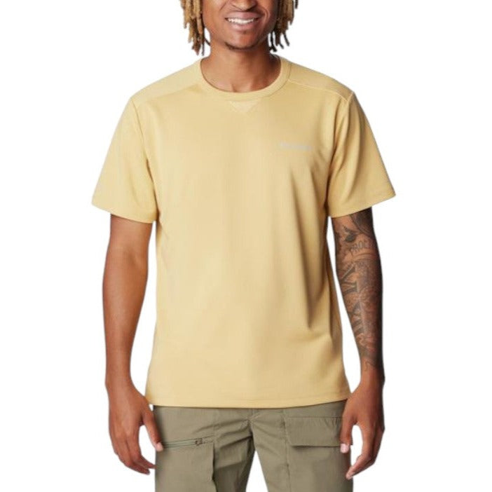 Men's Black Mesa SS Crew Light Camel