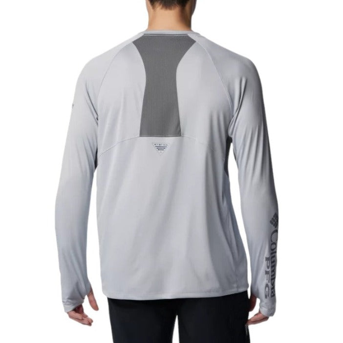 Men's Terminal Tackle Vent LS Shirt Cool Grey