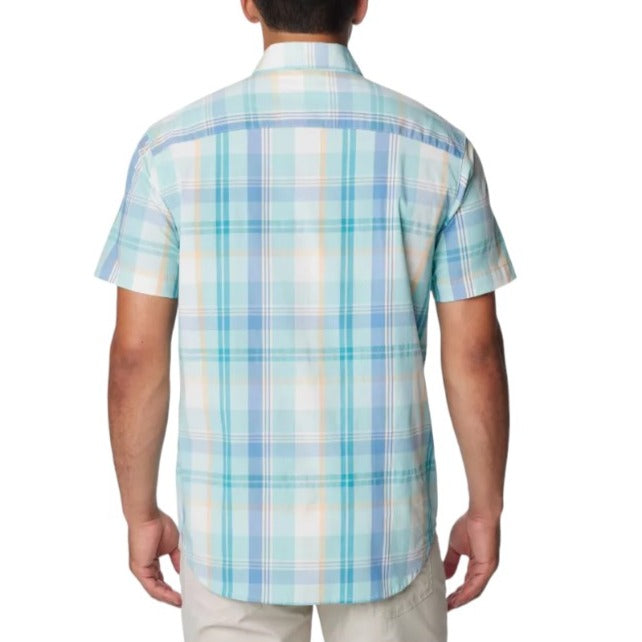 Men's Rapid Rivers II SS Shirt Spray Multi Plaid