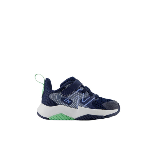 Rave Run v2 ITRAVAB2 NB Navy/Electric Blue/Sweetgrass (Size 4c-10c)