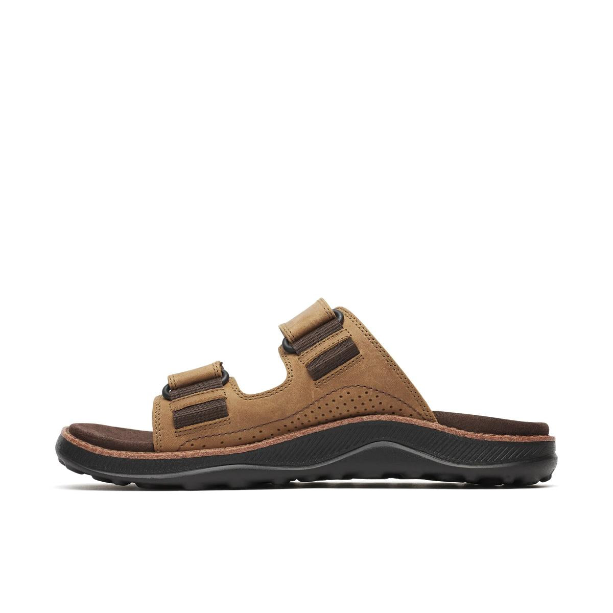 Men's Cove Leather Slide Coffee
