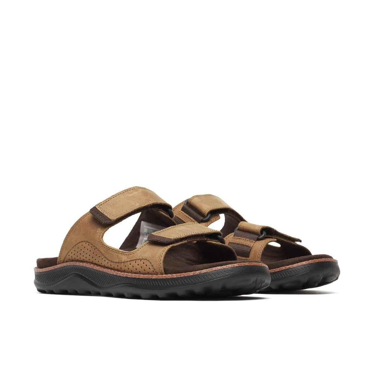 Men's Cove Leather Slide Coffee