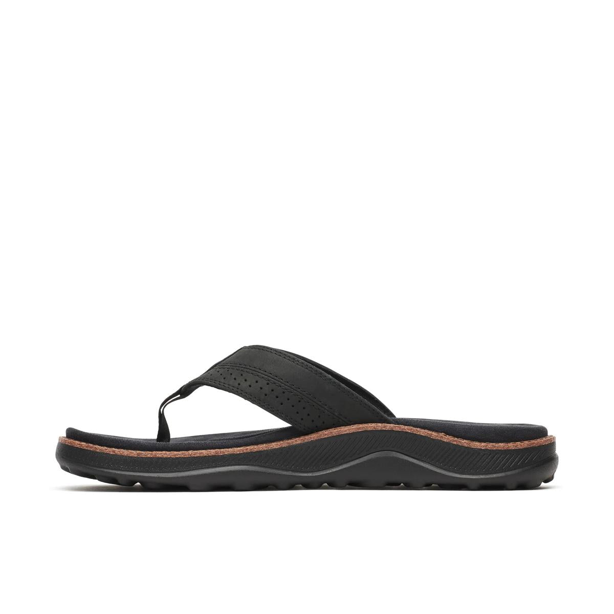 Men's Cove Leather Flip Black
