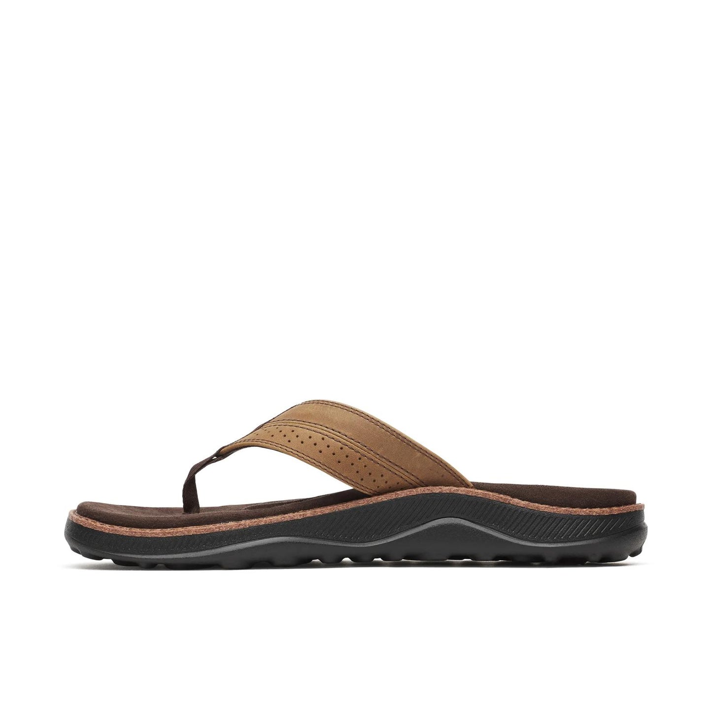 Men's Cove Leather Flip Coffee