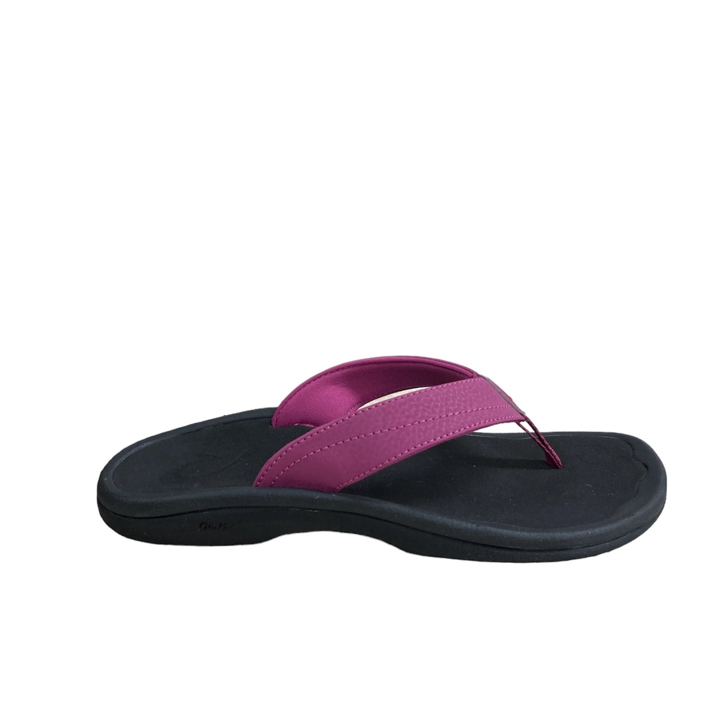 Women's Ohana Flip Flop Sandal-Orchid Flower/Black