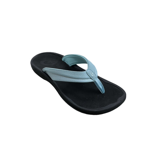 Women's Ohana Flip Flop Sandal-Sea Glass/Black