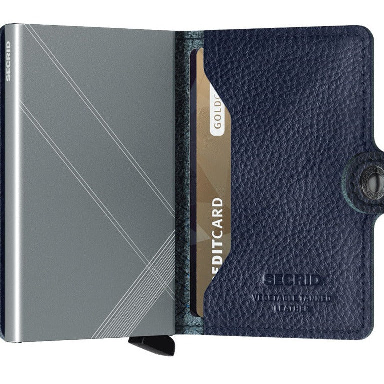 Miniwallet Stitch Linea Navy