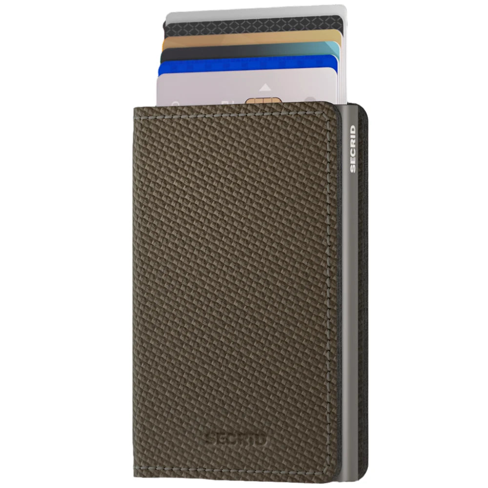 Slimwallet Carbon Khaki