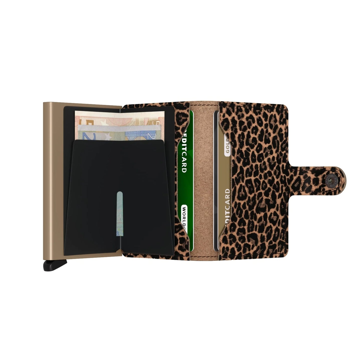 Miniwallet Leo Beige