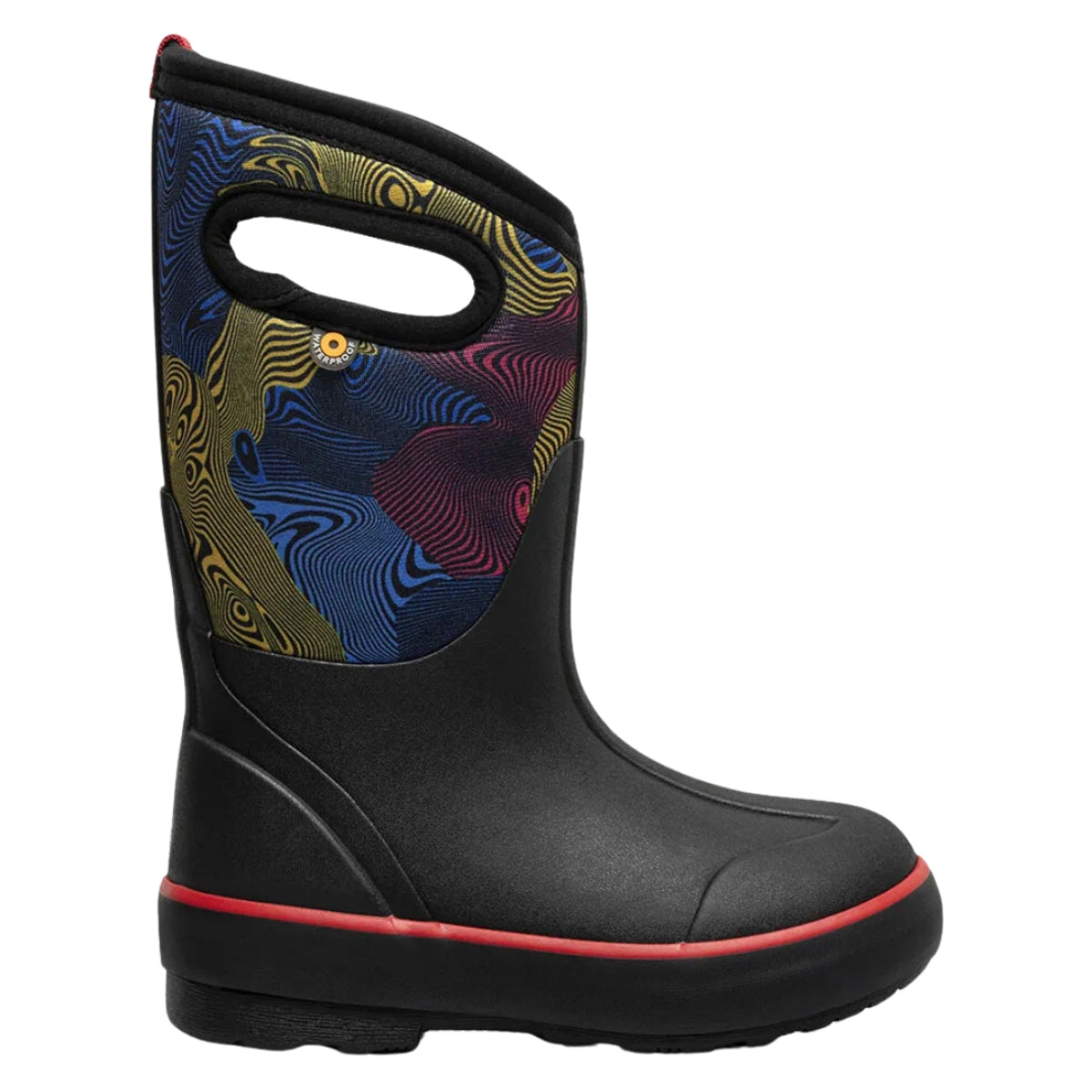 Classic II Warped Stripes Black Multi (Size 8c-5Y)