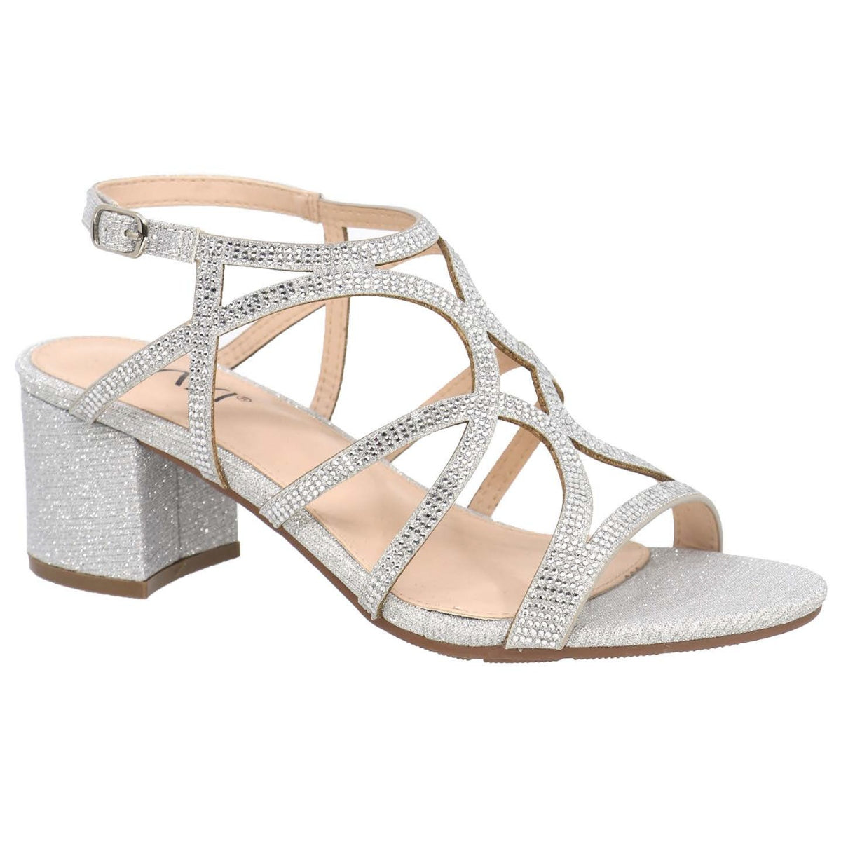 Harper-02 Silver Glitter