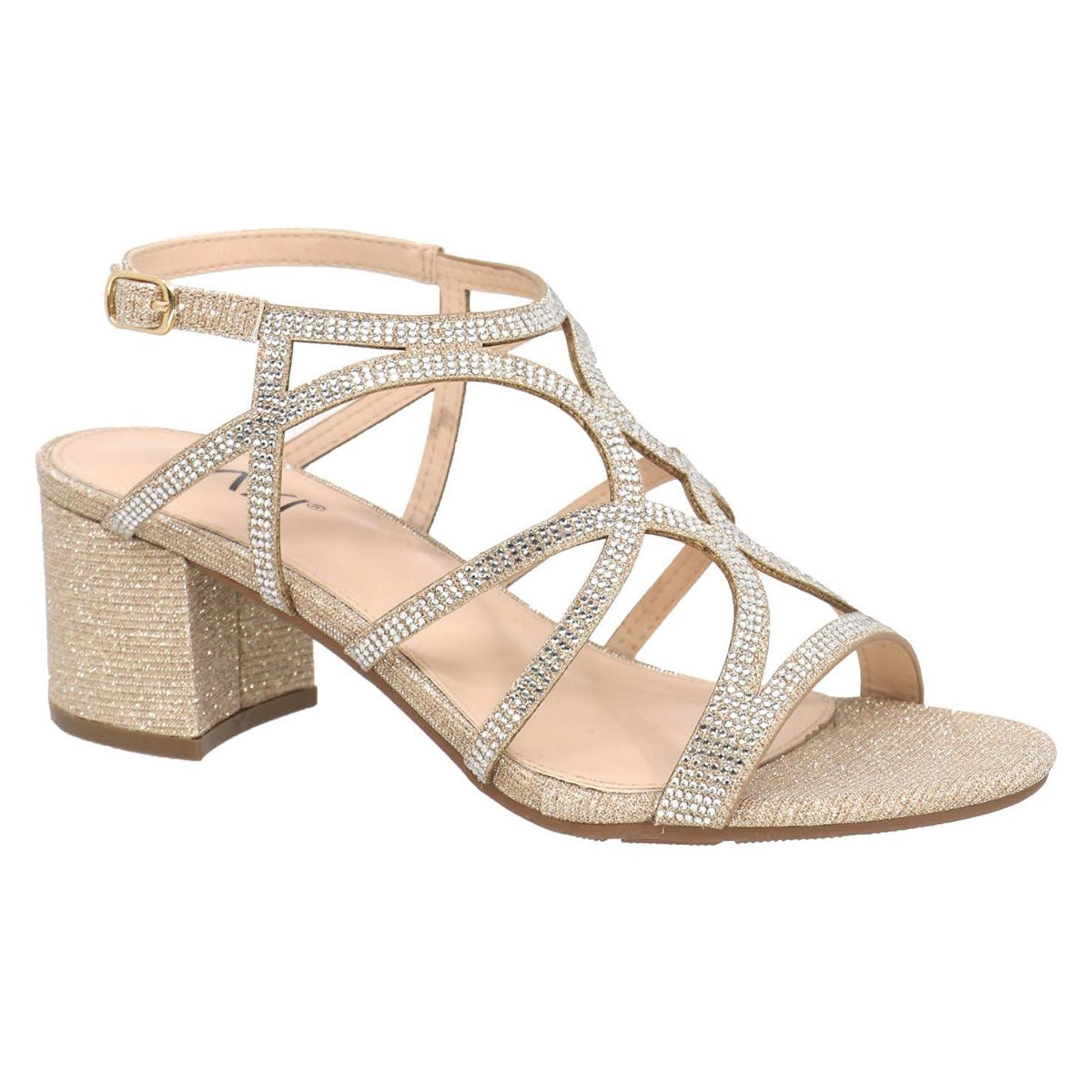 Harper-02 Champagne Glitter