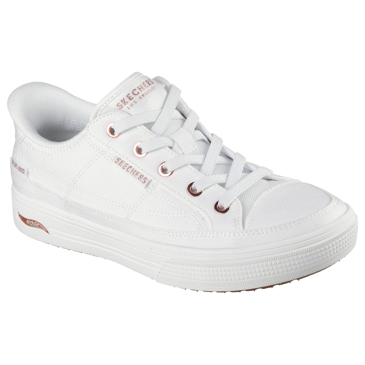 Women's Slip-ins: Arch Fit Arcade - See Ya There White