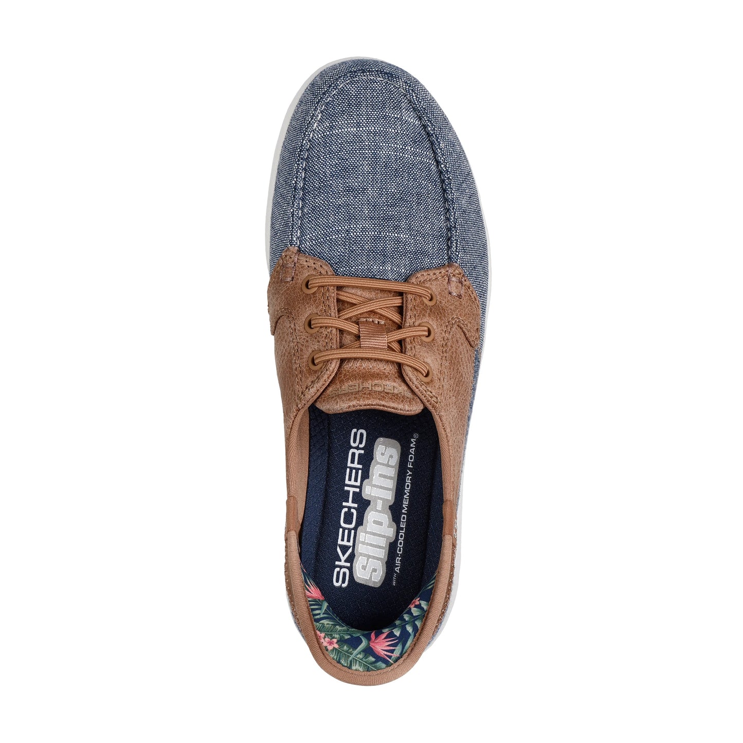 Women's Slip-ins: On-The-Go - Coastal Sky Navy/White