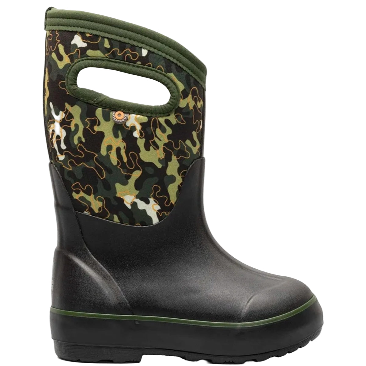 Classic II Pop Camo Army Green Multi (Size 8c-7Y)