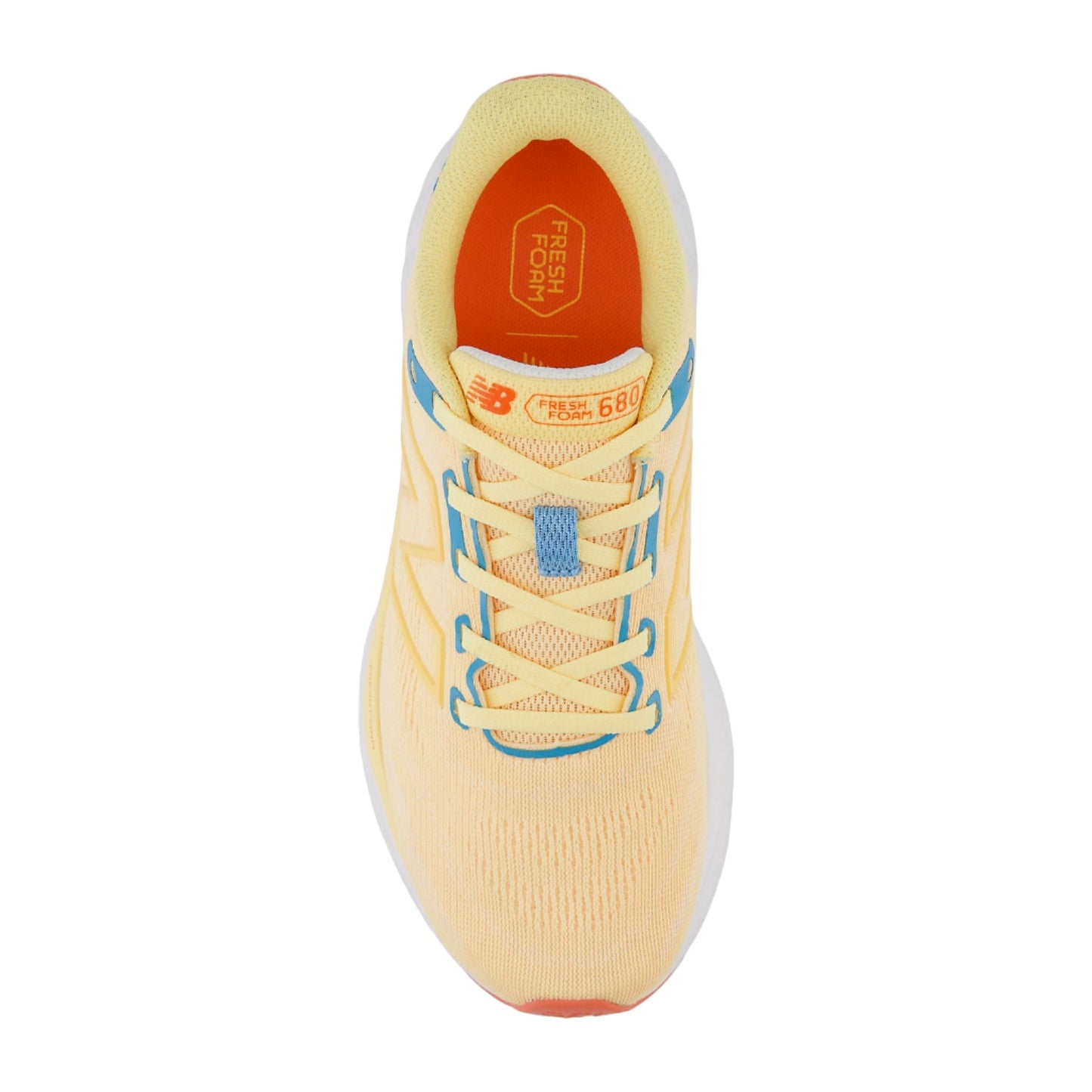 Women's 680v8 White Peach/Coastal Blue