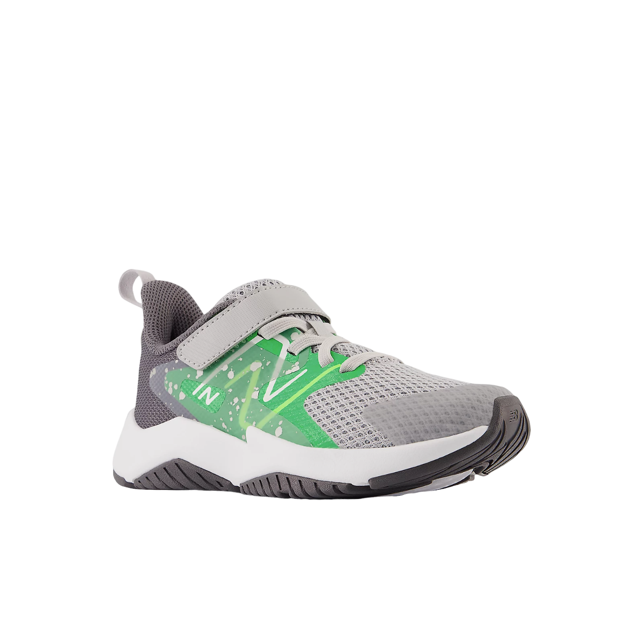 Rave Run v2 Bungee Lace with Top Strap Raincloud Green 10.5c 3Y
